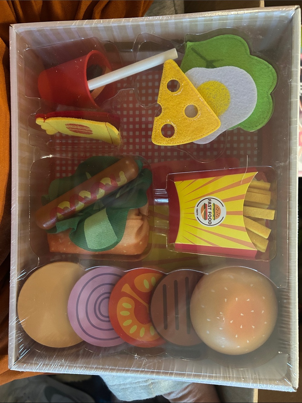 Kids' Play Fast Food Toy Set - Multicolor
